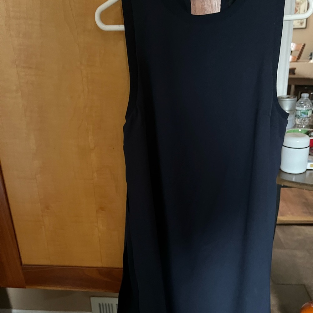 Mossimo Supply Co. Navy Midi Dress
